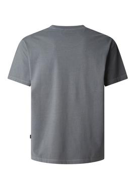 Camiseta Pepe Jeans Jacko cinza para homem