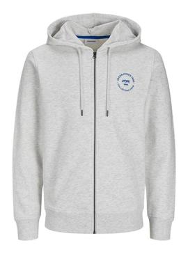 Moletom Jack and Jones Simon branco para homem