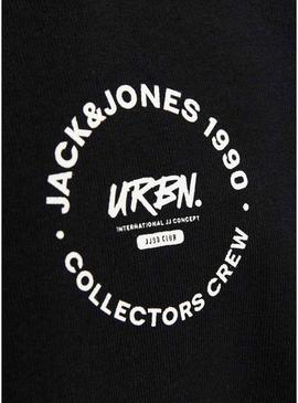 Moletom Jack and Jones Simon preto para homem