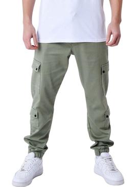 Calça Project X Paris verde cargo para homem.