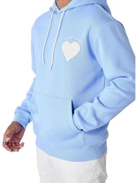 Moletom Project X Paris Coeur azul para homem