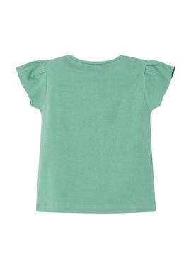 Camisola verde menta da Mayoral para menina