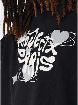 Camiseta Project X Paris Grafiti preto para homem