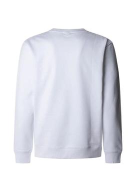 Moletom Pepe Jeans Duke branco para homem