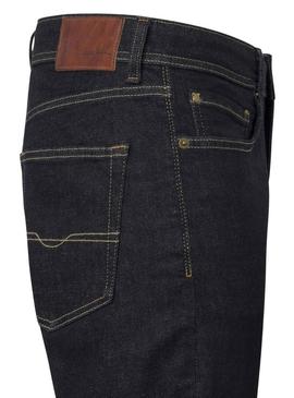 Calça jeans Pepe Jeans Stanley azul marinho para homem.
