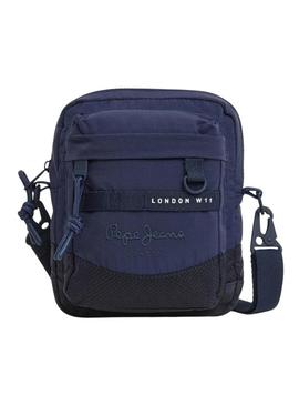 Mala Pepe Jeans Heich Bristol marinho para homem