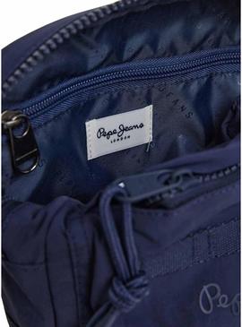 Mala Pepe Jeans Heich Bristol marinho para homem
