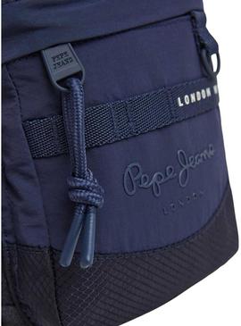 Mala Pepe Jeans Heich Bristol marinho para homem