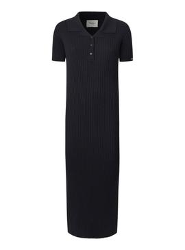 Vestido Pepe Jeans Patricia azul marinho para mulher.