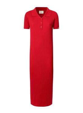 Vestido Pepe Jeans Patricia vermelho para mulher