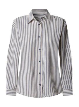 Camisa Pepe Jeans Bruna listrada para mulher