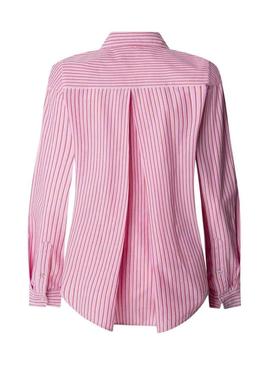 Camisa Pepe Jeans Charisma rosa para mulher.