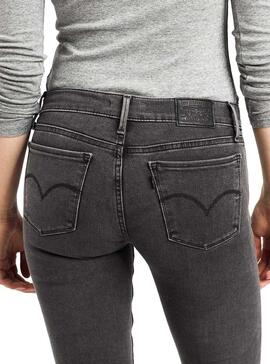 Jeans Levis 710 Inovação Cinza Mulher