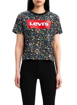 T-Shirt Levis Graphic Floral para Mulher