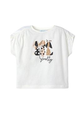 Conjunto Mayoral 3 peças cachorros para menina
