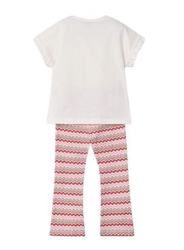 Conjunto Mayoral legging flare e camiseta menina