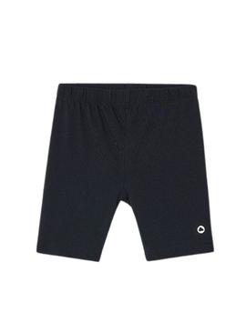 Calça legging ciclista básica preta para menina Mayoral