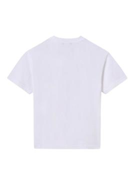 Camisa Mayoral em relevo branco para menino