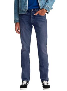 Jeans Levis 501 Slim Ironwood Homem