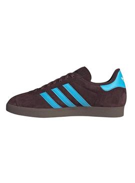 Sapatos Adidas Gazelle marrom para homem