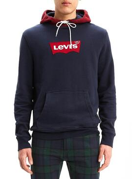 Sweatshirt Levis Modern Marine Housemark For Man