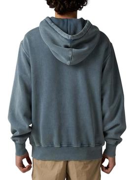 Moletom Dickies Plentywood com capuz azul para homem.
