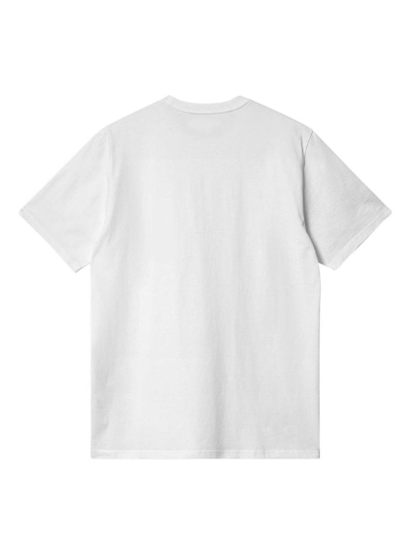 Camiseta Carhartt Pocket Heart branca para homem