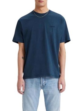 Camiseta Levi's Red Tab Vintage azul marinho para homem.