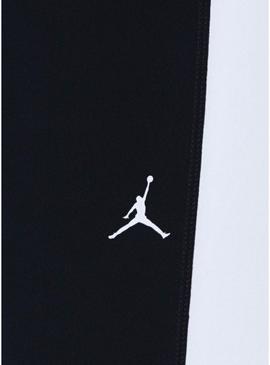 Leggings Jordan Sport Dri-Fit preto para meninas.