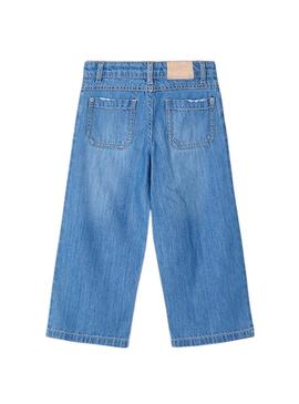 Calça de ganga azul Mayoral para menina