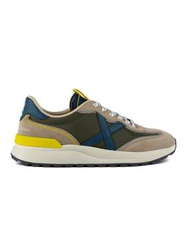 Sapatilhas Munich Dynamix verde para homem.