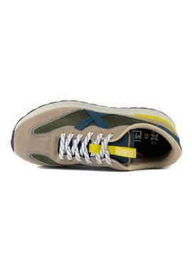 Sapatilhas Munich Dynamix verde para homem.