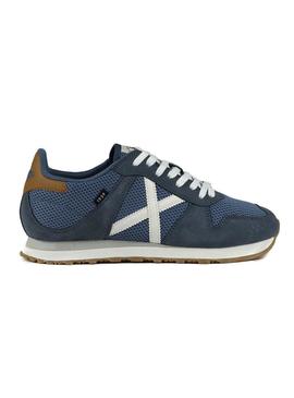 Tênis Munich Massana azul para homem.