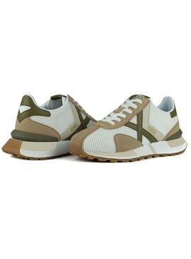 Sapatilhas Munich Sapporo verde para homem.
