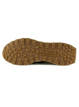 Sapatilhas Munich Sapporo verde para homem.