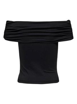 Top Only Ogea em preto para menina