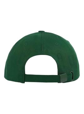 Boné Tommy Jeans Heritage verde para homem