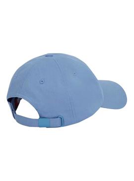 Boné Tommy Jeans Heritage azul para homem.