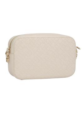 Bolsa Tommy Hilfiger Distinct bege para mulher.