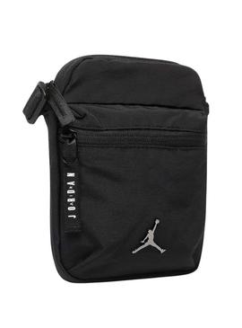 Bolsa de cintura Jordan Airborne Festival preta para mulheres e homens.
