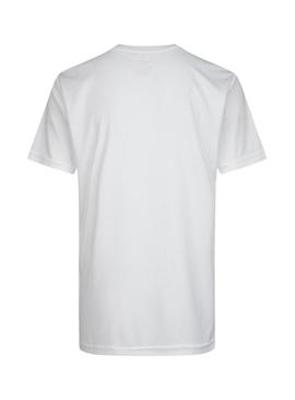 Camiseta Jordan Jumpman branca para criança.