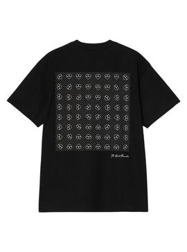 Camiseta Carhartt Furoshiki preta para homem