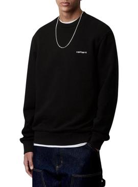 Moleton Carhartt Embroidery preto para homem