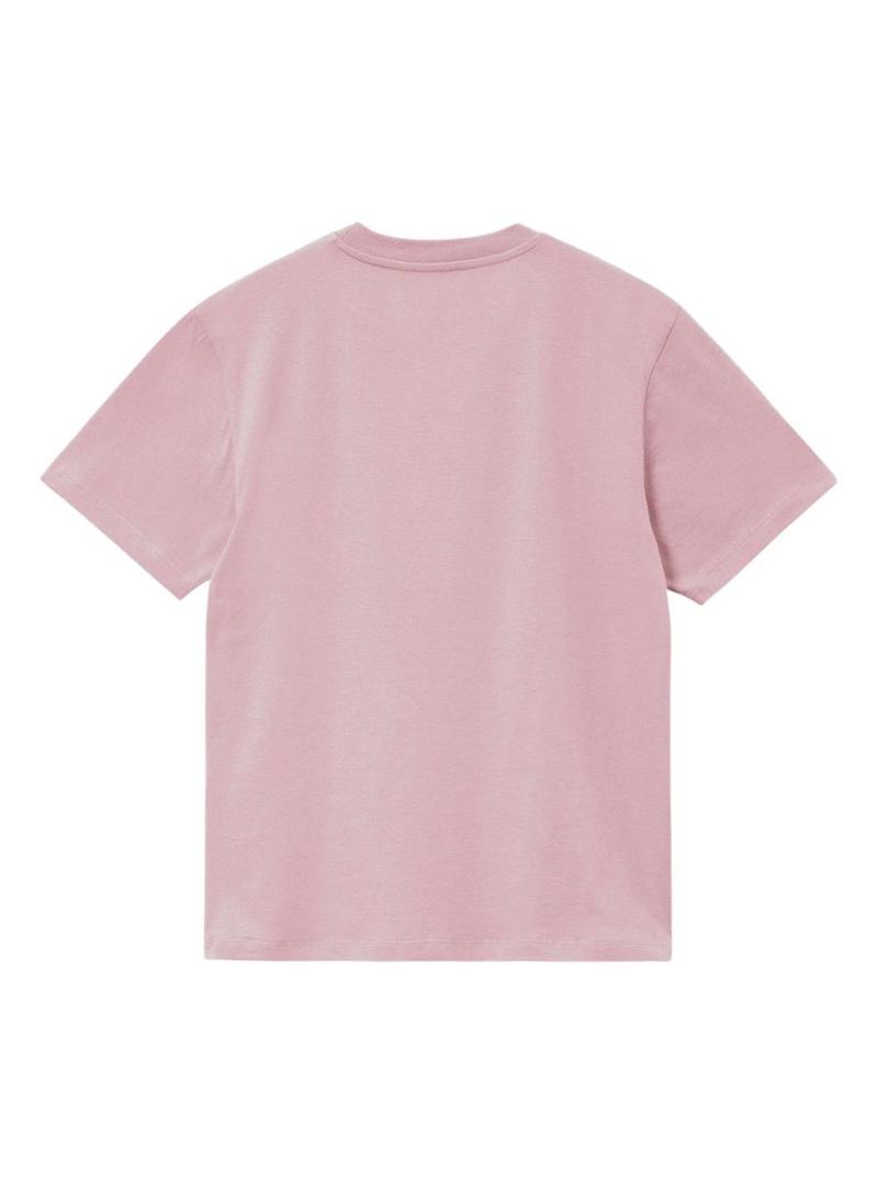 Camiseta Carhartt Script rosa para mulher
