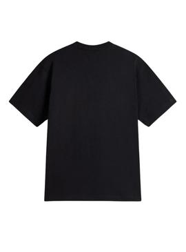 Camisa Vans Left Chest II preta para homem.