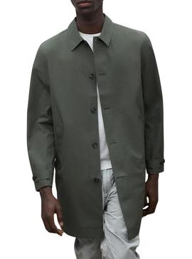 Jaqueta Ecoalf Nimega verde para homens.