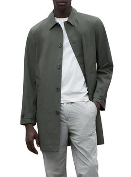 Jaqueta Ecoalf Nimega verde para homens.