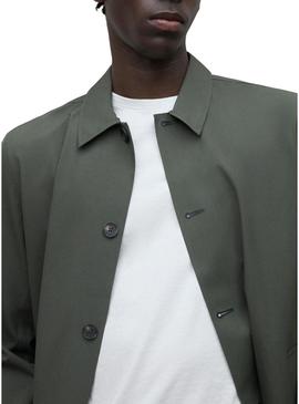 Jaqueta Ecoalf Nimega verde para homens.