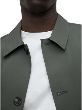 Jaqueta Ecoalf Nimega verde para homens.