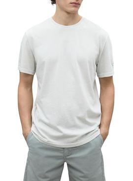 Camiseta Ecoalf Nowalf cinza para homem.